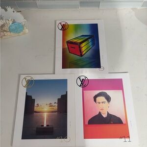 Louis Vuitton books/ magazines # 9 10 and 11